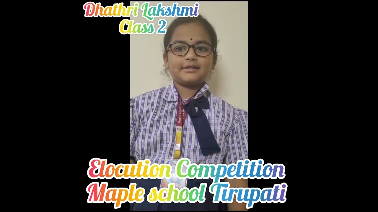 Competition skill development @ MAPLE school Tirupati