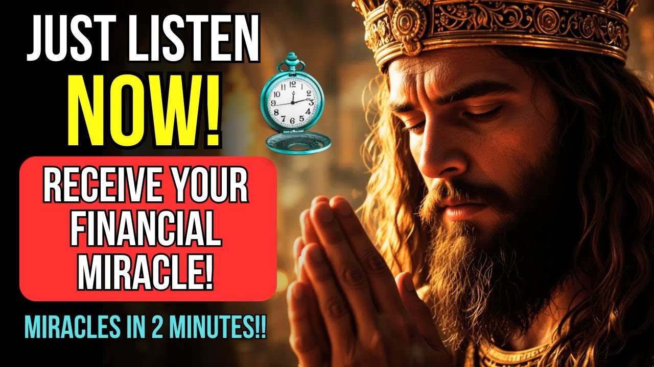 ✅ URGENT FINANCIAL MIRACLE!! WITH THIS PRAYER, MANY ARE RECEIVING MONEY QUICKLY