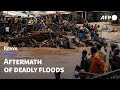 Aftermath of deadly floods in Nairobi