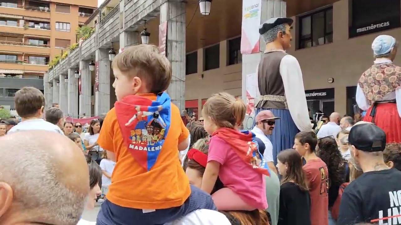 Errenteriako erraldoi topaketa, 2025eko uztailaren 25ean.