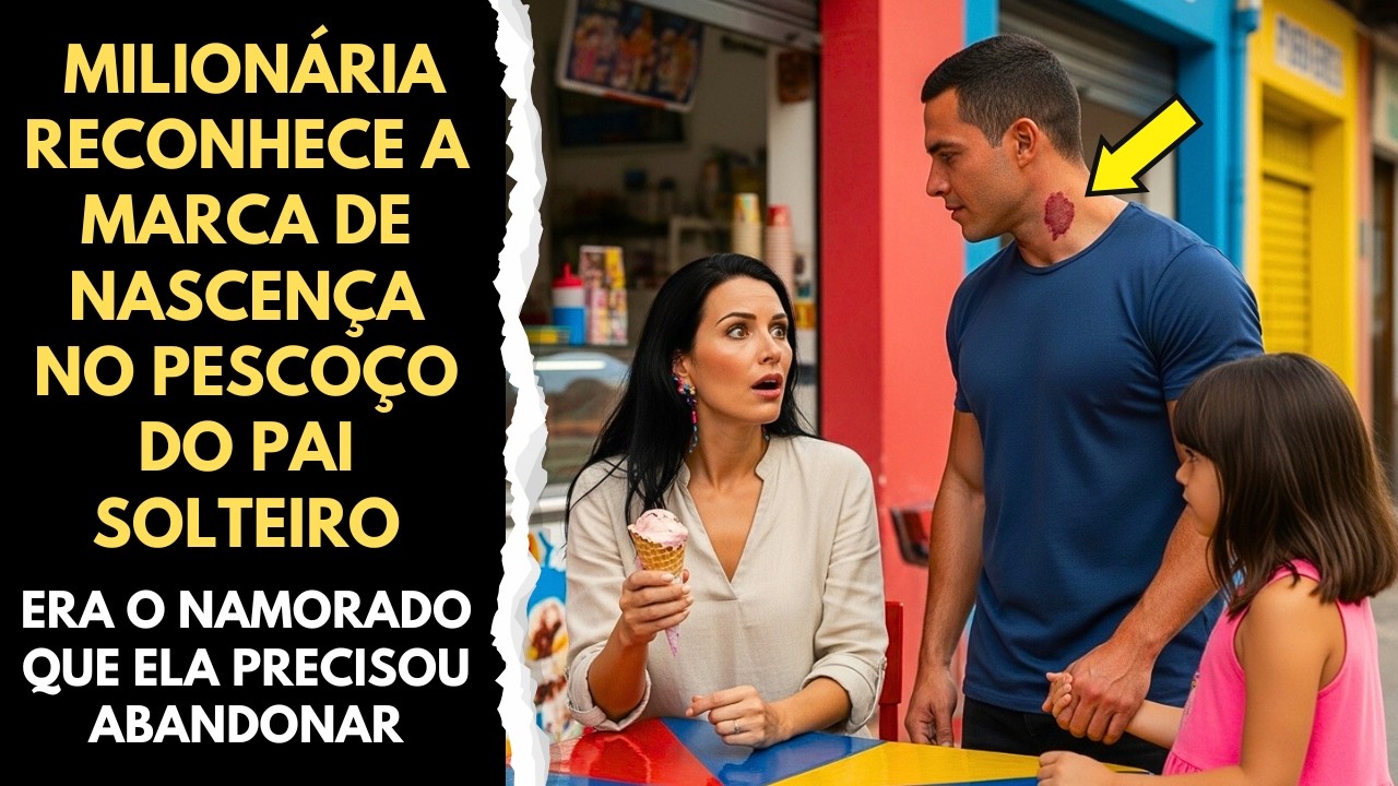 MILIONÁRIA ouve NOME RARO da Sua AVÓ na menina desconhecida, então olha p/o pai e RECONHECE A MANCHA