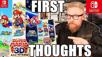 SUPER MARIO 3D ALL STARS (First Thoughts) - Happy Console Gamer