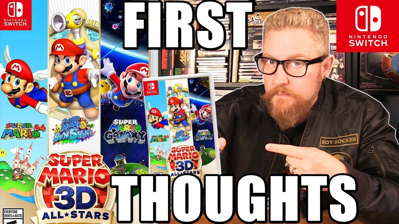 Thumbnail for SUPER MARIO 3D ALL STARS (First Thoughts) - Happy Console Gamer
