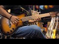 Test Sound WE TLMN SP Classic Solid Body Sunburst Original Made In Indonesia