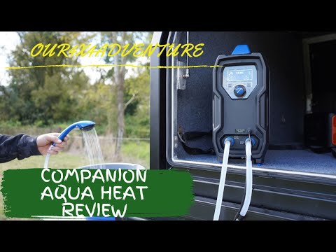 Companion Aqua Heat Shower - Review, Camp Shower. - YouTube
