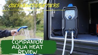 Companion Aqua Heat Shower  Review, Camp Shower.