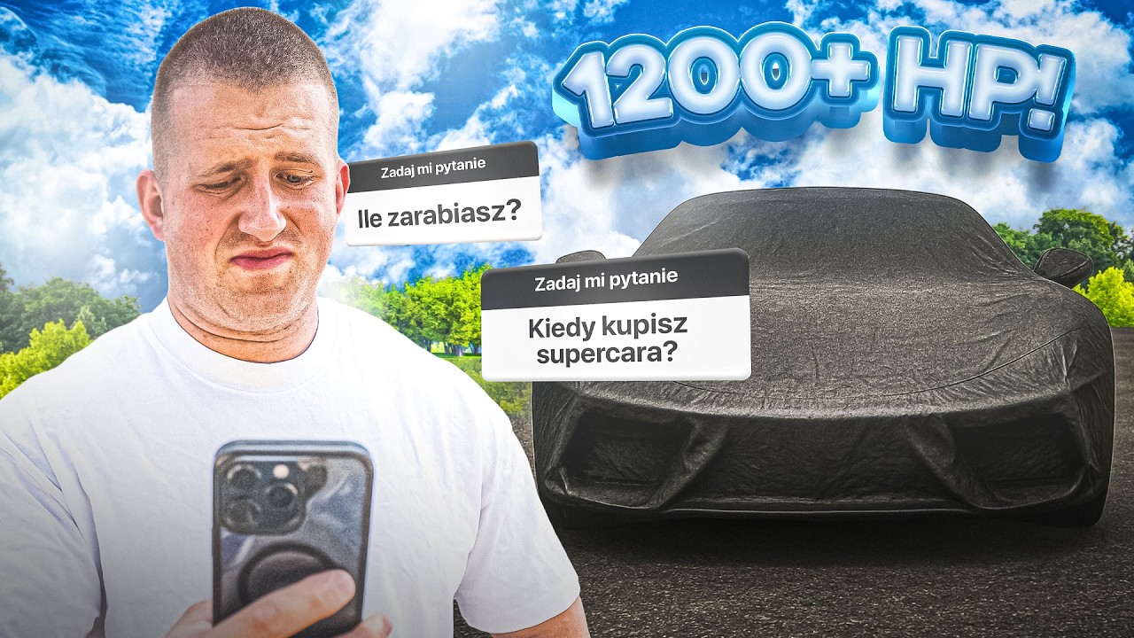 Moje samochody za ponad 2 000 000 PLN! + nowy projekt 1200KM+ i Q&A!