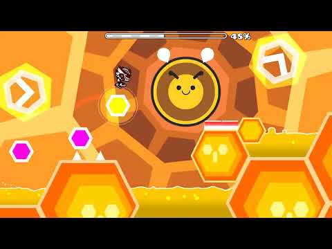 'B'' 100% (Medium Demon) by Motleyorc & ScorchVx [2 Coins] | Geometry Dash