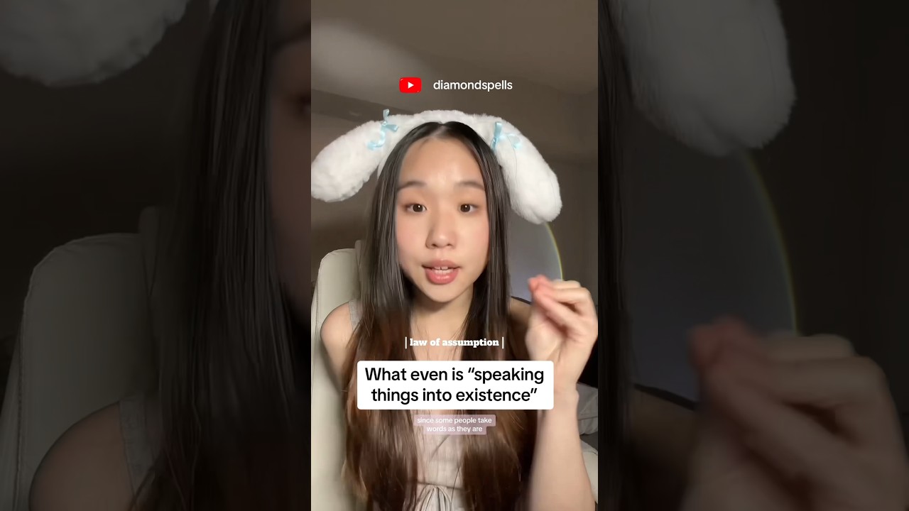 Speak things into existence 👄 