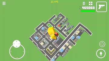 My flying Small Town😎 || Ahzam Gamer || Cubic Sanbox.