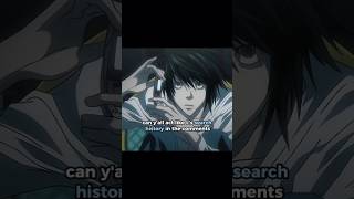 L search history | #deathnote