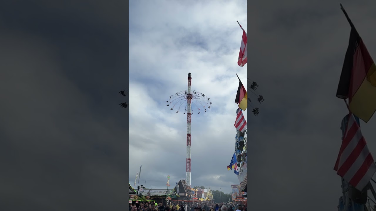 Kramermarkt Oldenburg 2024 - Riesenkettenkarussell Nordic Tower offride