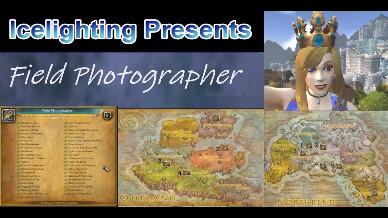 Field Photographer Achievement - S.E.L.F.I.E Camera - All Maps and ...