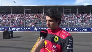 Carlos Sainz Qualification P2 interview | MIAMIGP 2022