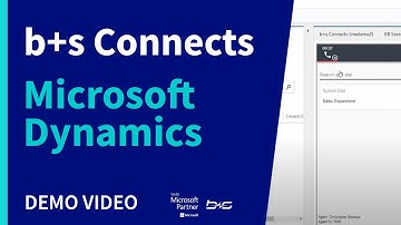 b+s Connects for Microsoft Dynamics