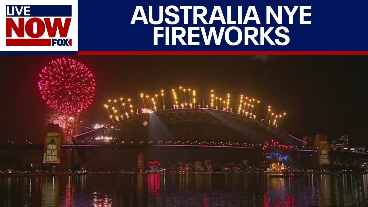 ⁣New Year's Eve fireworks: Sydney, Australia rings in 2026