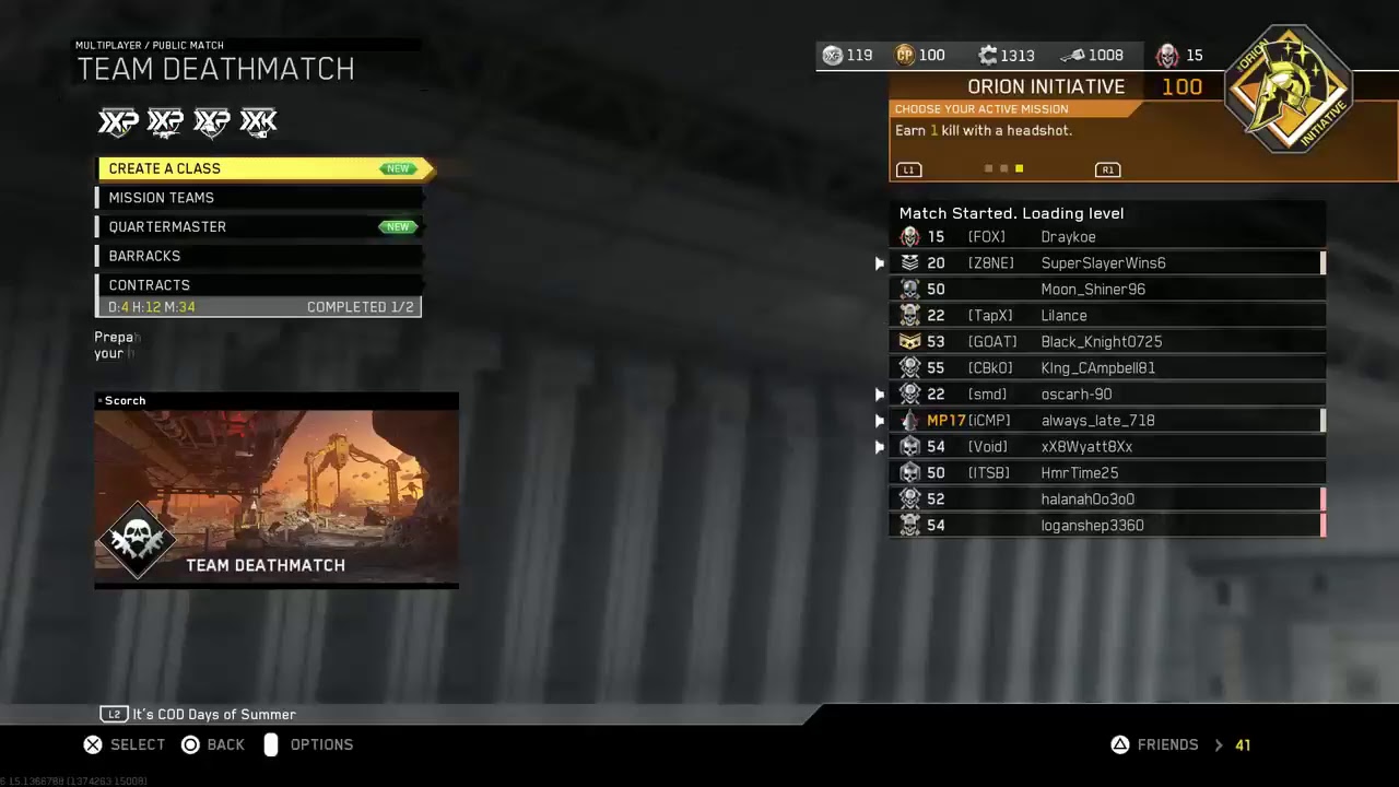 Draykoe  De- Atomizer count : 64  Road to  Master prestige 30