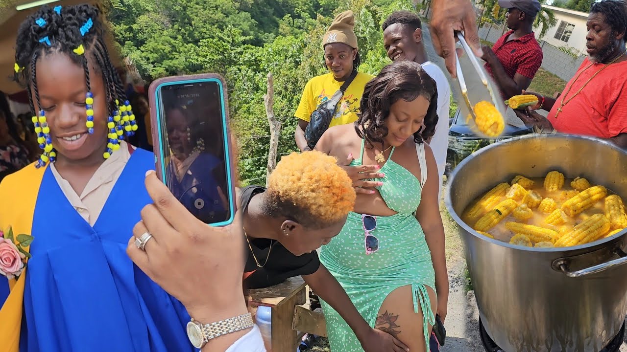 We went to Graduation and sell corn - our best sale yet |two schools Graduation double corn  sales