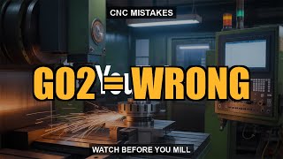 G02 vs G03: Why Your Arc Is Cutting the Wrong Way