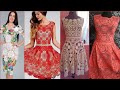 Top latest gorgeous upcoming FASHION Crocheting knitting, bridal fancy skater dresses designes ideas