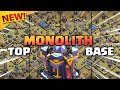💥 0% Chance to 3 Star This MONOLITH BASE!! Th15 Base With Links | #clashofclans 