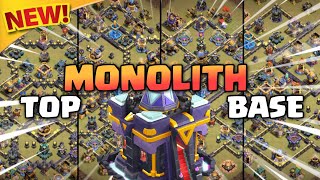 💥 0% Chance to 3 Star This MONOLITH BASE!! Th15 Base With Links | #clashofclans 