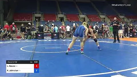 144 Lbs Round Of 32 - Liana Souza, Washington Vs K...