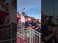 Bryson gets the crowd going off the first tee 🚀 #RyderCup #Golf