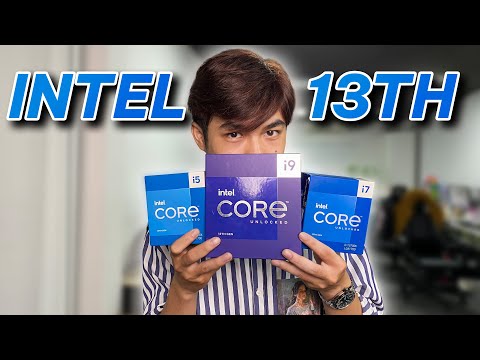 Đập hộp intel 13th bản thương mại - Quá nhiều thứ MỚI!