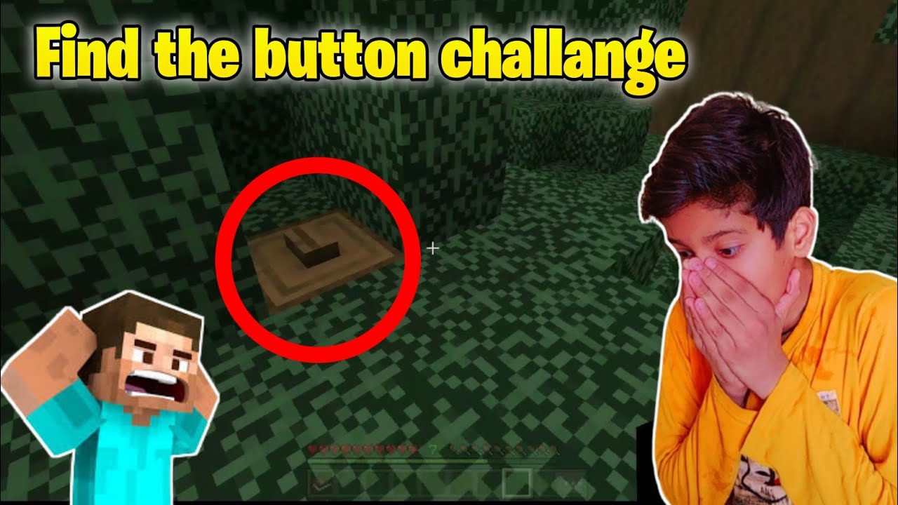 Find the button challange | Minecraft | - YouTube