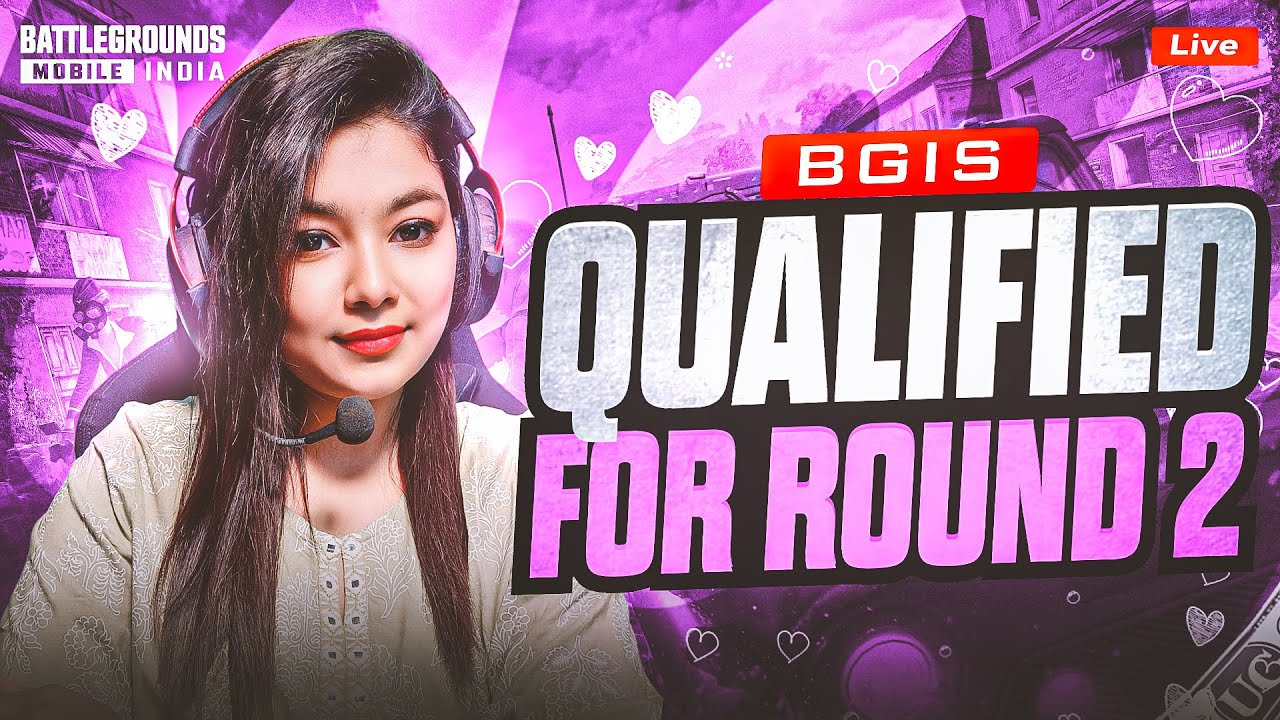 BGIS QUALIFIED TO ROUND 2 💕 | BGMI LIVE KANNADA | SCRIMS | RUSH ...