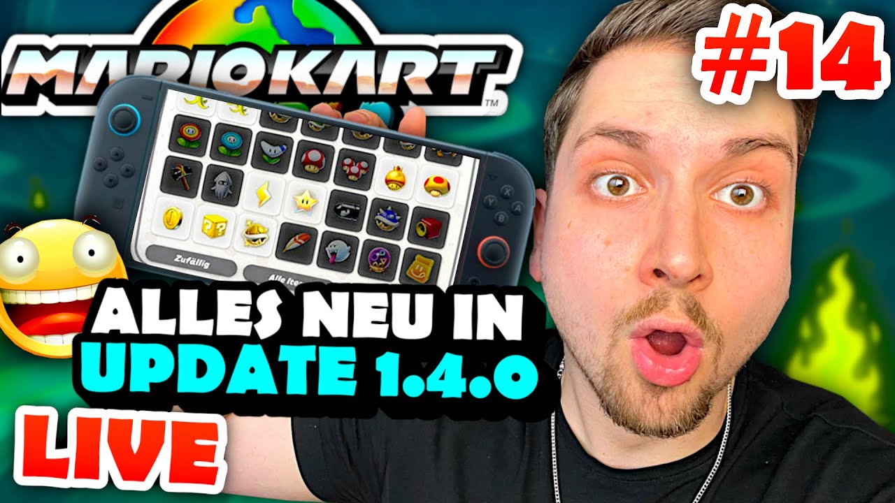 🔴 Das NEUE UPDATE 1.4.0 RETTET einfach ALLES? 😲 MARIO KART WORLD LIVE (mit euch!)