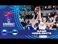 Russia - Estonia | Highlights - FIBA EuroBasket 2022 Qualifiers