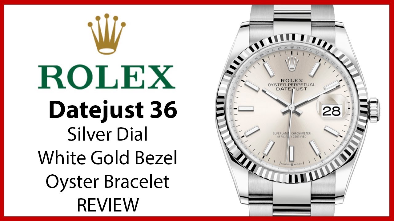 rolex datejust white gold jubilee bracelet