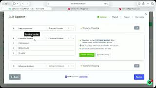 Bulk Update Reference Numbers