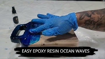 How to Make Epoxy Resin Ocean Waves (DIY)