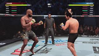 Ea Sports Ufc 5 - Jon Jones Vs Dan Severn - Gameplay Ps5 Uhd 4K60Fps