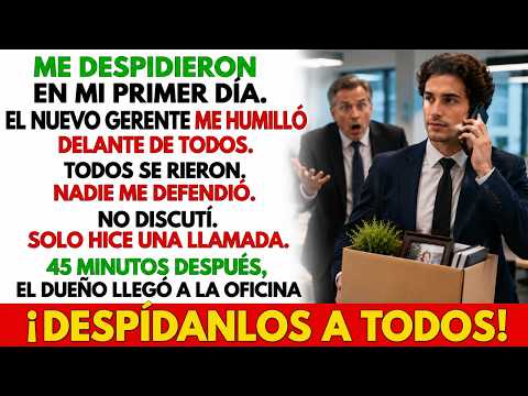 Después De Ser Despedido, El Nuevo Empleado Hizo Una Llamada: “¡Despídanlos A Todos!”