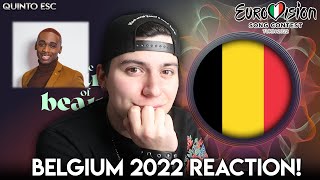 Jérémie Makiese - Miss You Reaction - Eurovision2022(Belgium) - Quinto ESC