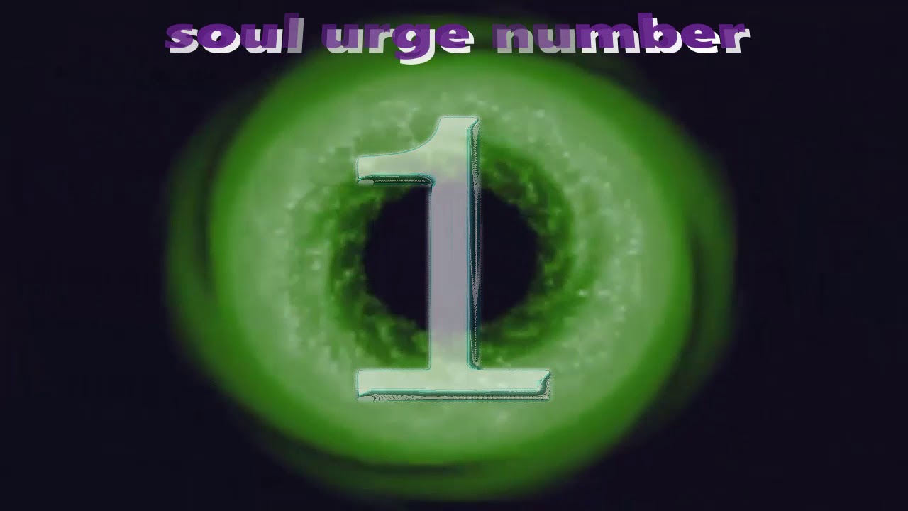 Soul urge Number 1 | Numerology Meaning
