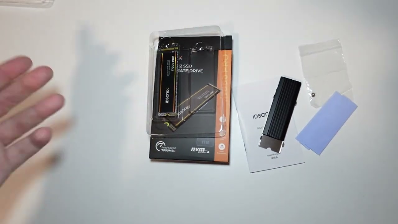 iDSONIX i7000PRO NVME SSD - Unboxing & Benchmark - YouTube