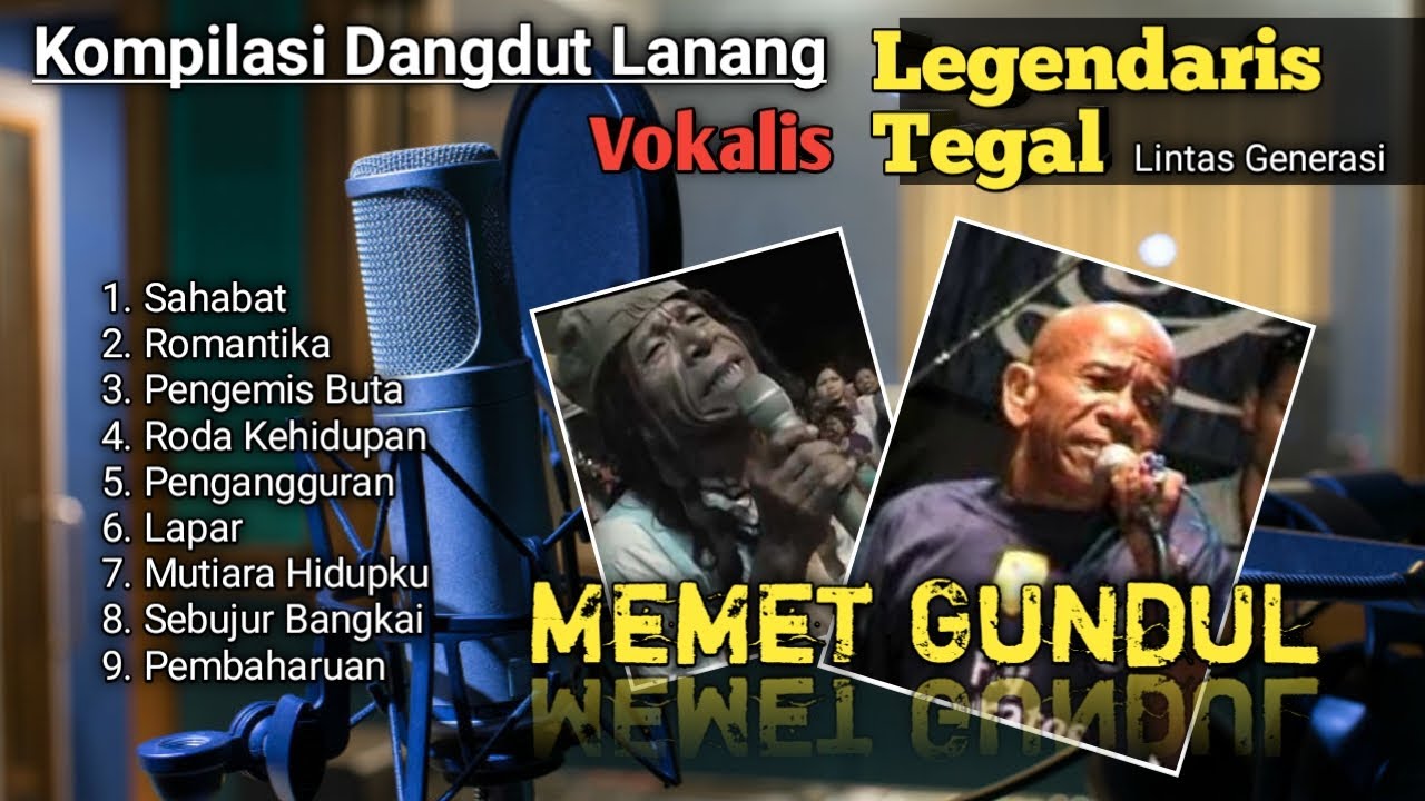 Lagu dangdut lama pilihan penyanyi dangdut legendaris memet gundul.