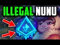 NEW NUNU BUILD SHOULD BE ILLEGAL... (NO ONE CAN MOVE EVER❄) - League of Legends