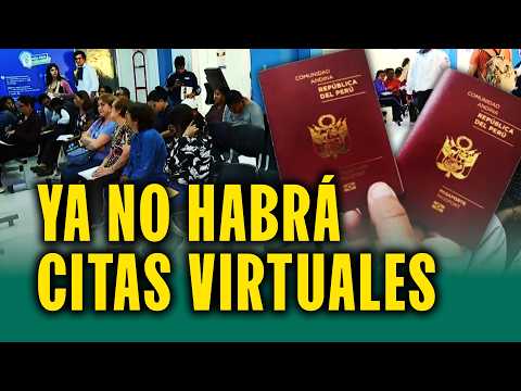 No habrá citas virtuales para tramitar y recoger pasaporte: Se hará de manera directa en Migraciones