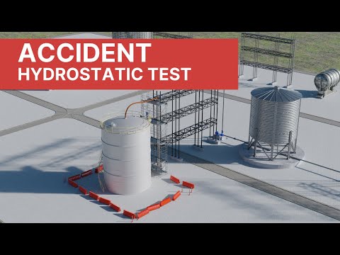 Process Accident - Industrial Accident during Hydrostatic Test (4K)