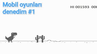 MOBİL OYUNLARI DENEDİM #1