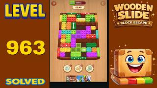 Wooden Slide – Level 963 | Walkthrough