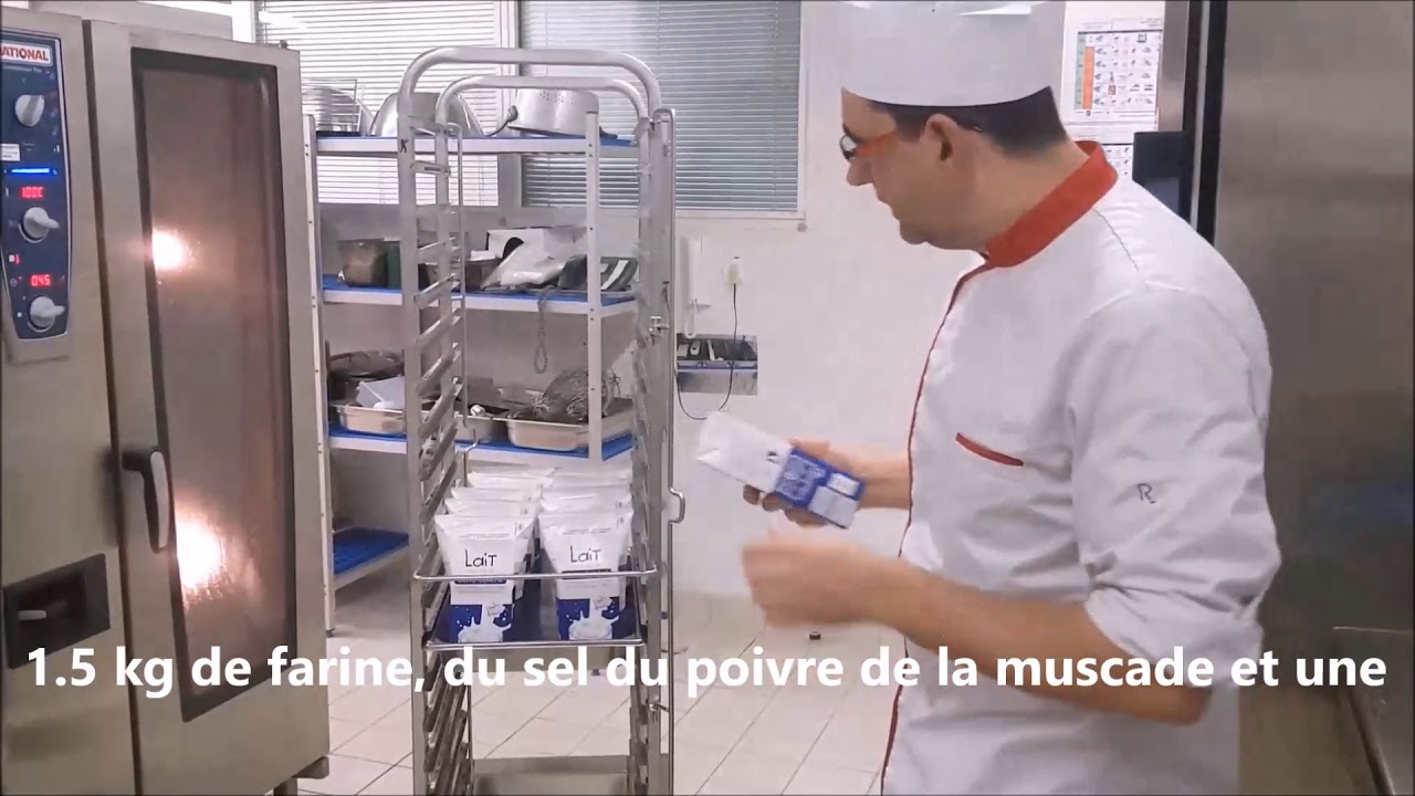 Sauce béchamel pour cuisine collective #faitmaison #food #recette #cantine #cuisine #madehome