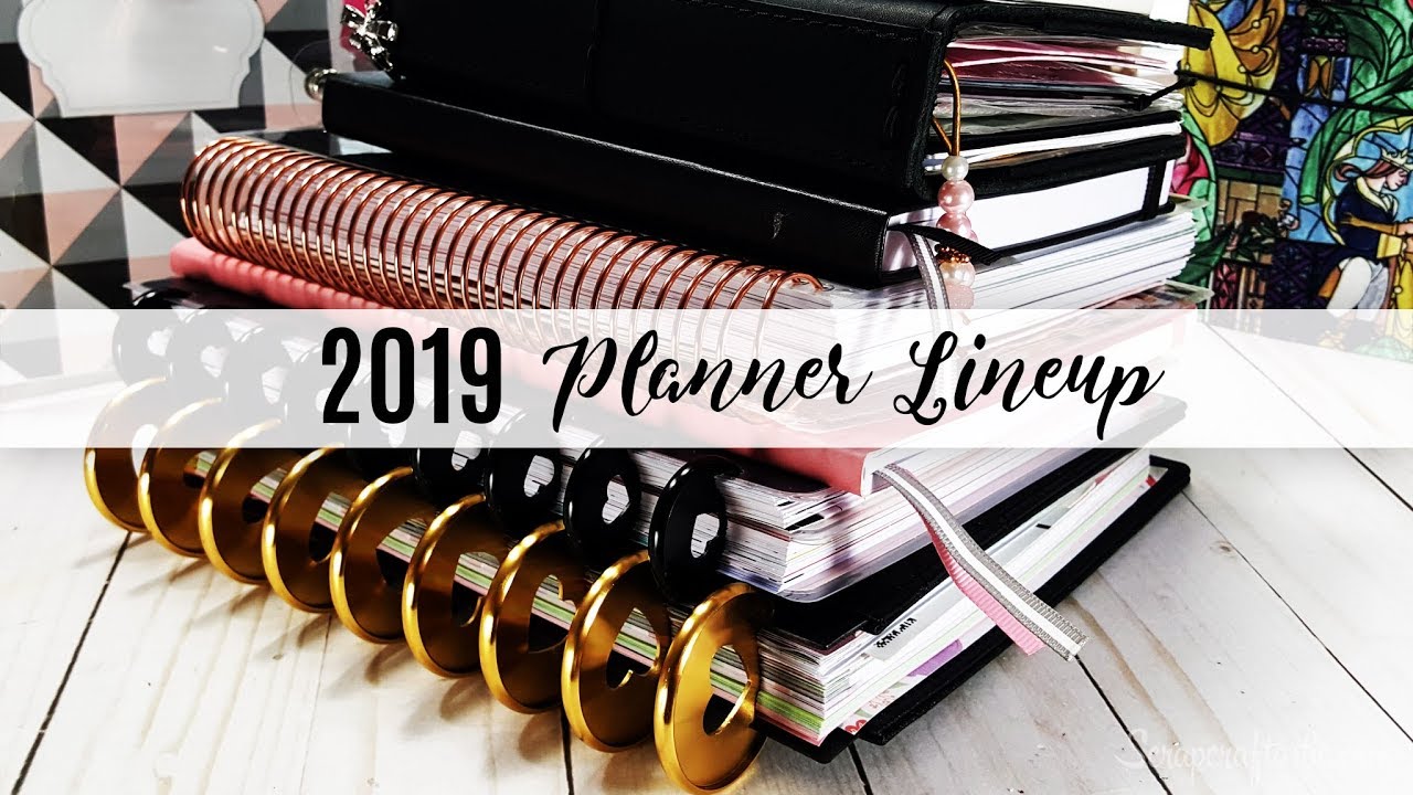 2019 Planner Lineup and Flip | Happy Planner, Recollections Planner, Hobonichi Techo