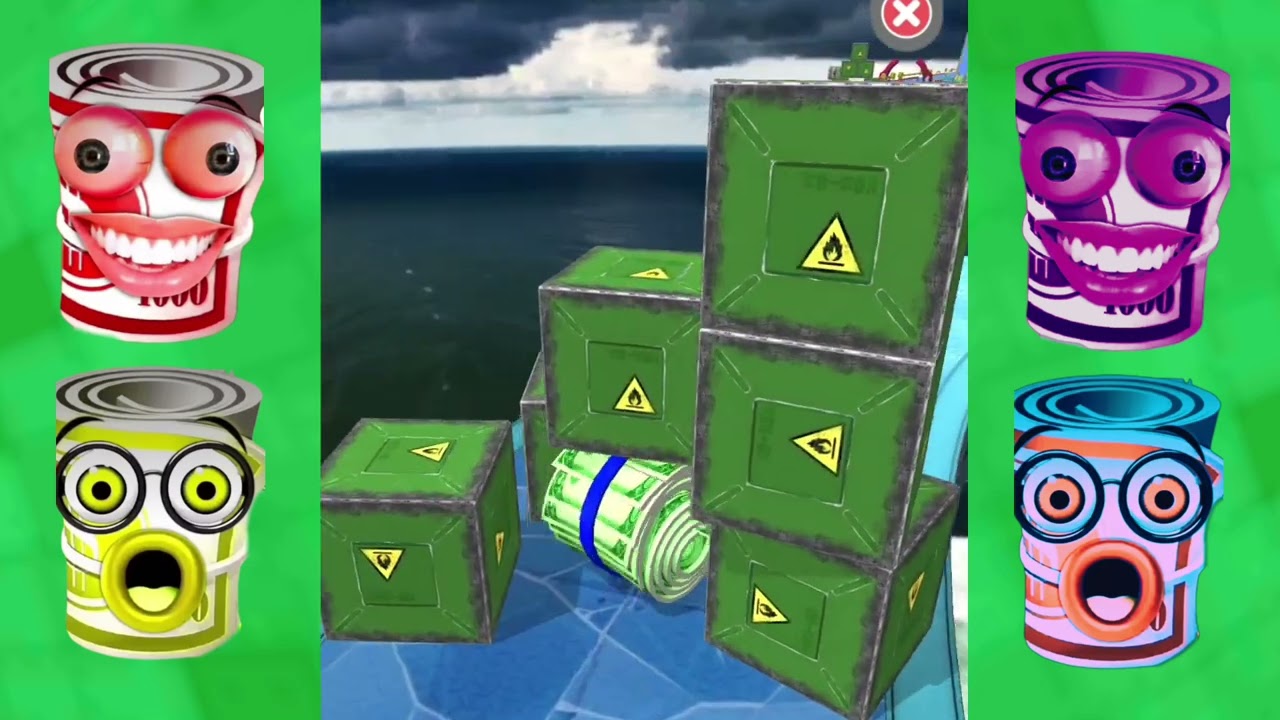 Going Balls New Update - Hard Levels With Dollar Ball 💵💴